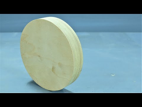 Видео: Как выпилить идеальный круг без фрезерного циркуля  Столярные уроки