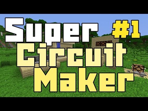 Видео: [Обзор][1.10.2] Super Circuit Maker - Редстоунмания - часть 1 - S5-EP9