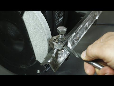 Видео: Как заточить сверло за 30 секунд! С этой идеей вы станете мастером.