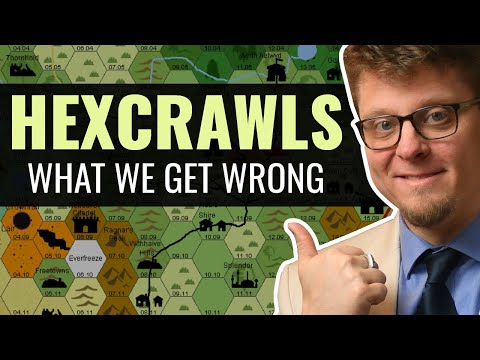 Видео: D&D HexCrawls! Как ПРАВИЛЬНО исследовать мир!