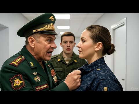 Видео: «ПОШЛА ВОН, ЖЕНЩИНА!» — он даже не знал, что перед ним ГЕНЕРАЛ АРМИИ… Его конец был страшным! 😱🔥