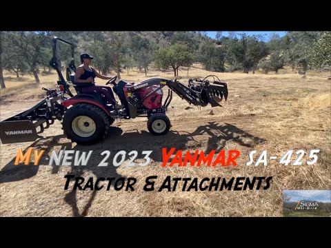 Видео: 🚜Мой новый YANMAR SA425 и шесть навесных устройств~Сколько я заплатил?🤑