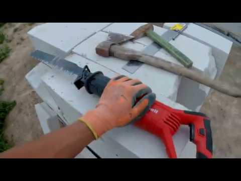Видео: как быстро резать газоблок?