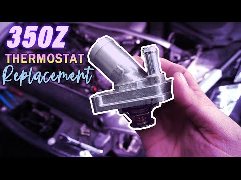 Видео: Замена термостата 350z