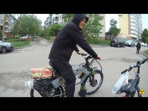 Видео: (30кдр.с) Турбавел - первый выезд на переделанном моторе (MXUS 19)