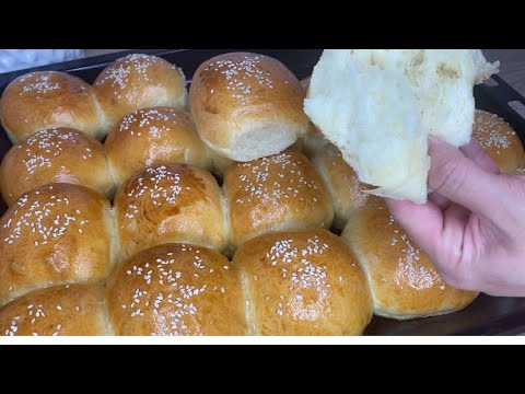 Видео: Воздушные БУЛОЧКИ.Самое Вкусное Нежное Булочки.Қупиясымен бөлісемін.Кушті болып шығатын Булочка