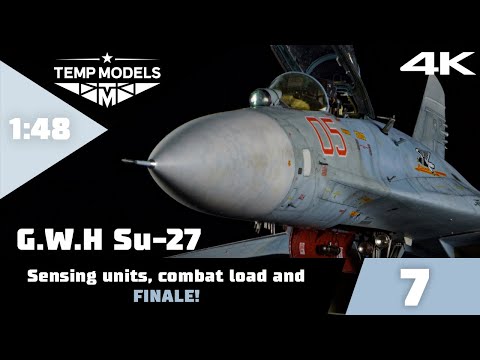 Видео: Great Wall Hobby Su-27 1:48 | Правим недочёты, ставим датчики и вооружение! | ФИНАЛ! | TempModels