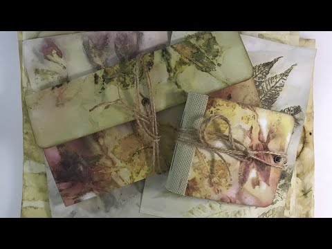 Видео: Больше идей по экоокрашиванию и использованию принтов