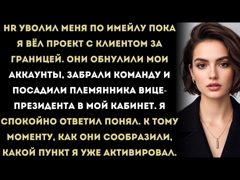 Видео: «Отдел кадров уволил меня прямо во время сделки. Тогда я запустил пункт на 180 миллионов долларов,