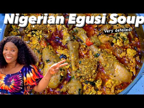 Видео: Как приготовить нигерийский суп эгуси для начинающих | как профессионал | шаг за шагом