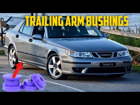 Видео: Использую пилу для вырезания ненужных втулок продольного рычага из моего SAAB 9-5