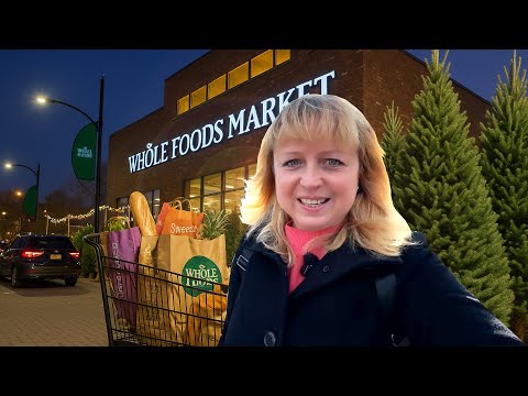 Видео: Ёлки уже продают! 🎄 Шоппинг в Whole Foods с подругой 🛒 + банька в конце дня🔥