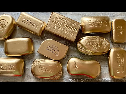 Видео: ASMR SOAP| Cutting colored soaр | Soap Carving| Резка крашенного мыла