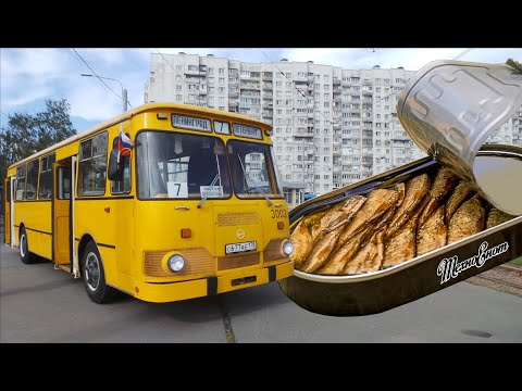 Видео: Как шпроты в банке, или 110 человек на один ЛиАЗ
