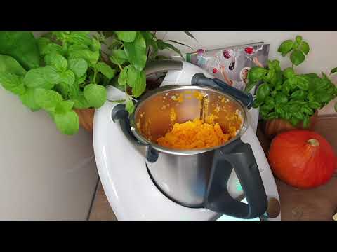 Видео: Тыквенный суп в термомиксе //  Kürbissuppe im Thermomix