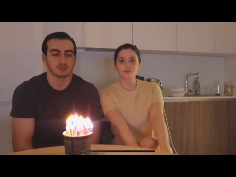 Видео: Как мы провели первые 3 дня в браке // Большая закупка // День рождения Оска