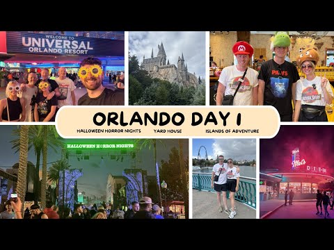 Видео: Орландо, день 1 — Universal — это просто СУПЕР! Аттракционы | Еда | Ночи ужасов у бассейна и на Х...