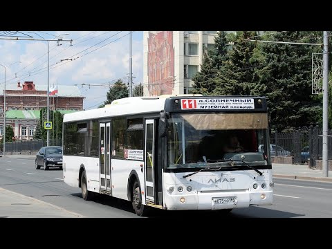 Видео: ЛиАЗ 5292.22(2-2-0) В075УО164 Маршрут №9Б город Саратов 