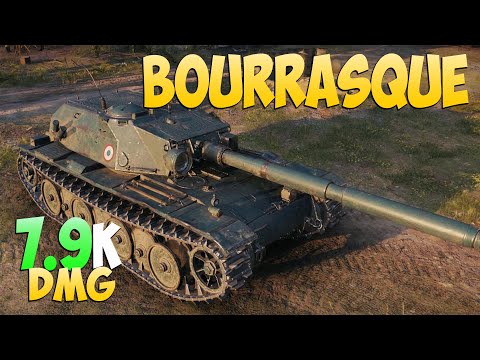 Видео: Bourrasque - 7 Kills 7.9K DMG - Агрессивный! - Мир Танков