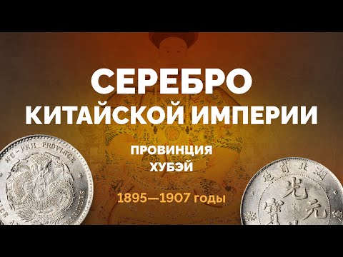 Видео: Серебряная монета Китая — 1 мэйс 4.4 кандарина, провинция Хубэй