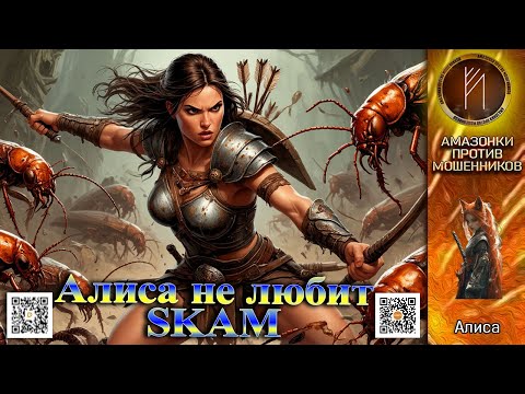 Видео: АЛИСА. Гнев Амазонки. Телефонное мошенничество  #скам #аферисты #троллинг #антимошенники