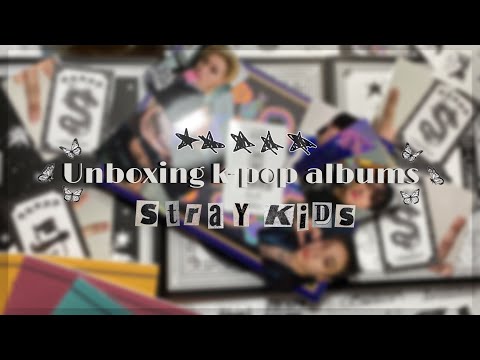 Видео: ♡ распаковка альбомов stray kids 5-star🕷️/ unboxing album stray kids 5-star ♡