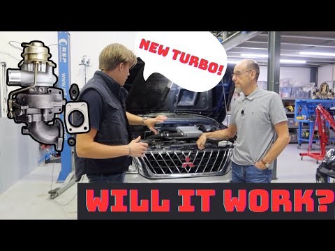 Видео: Ремонт турбины Mitsubishi L200 — часть 2 (установка)
