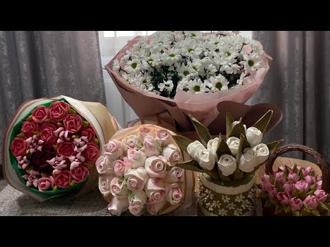 Видео: Зефирная масса которая долго не стабилизируется при работе, теперь можно не спеша отсаживать  цветы