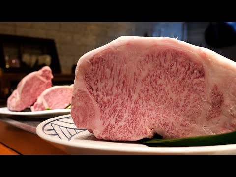 Видео: Не только мясо вкусное, но и приверженность вкусной рыбе потрясающая. Осака, Япония