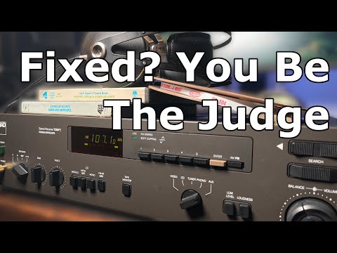 Видео: Сломан усилитель? NAD — проблема! — «Починка» усилителя середины 80-х