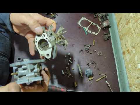 Видео: SOLEX 30/35. Ремонт, регулировка.#solex#карбюратор#opel#. 