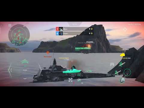 Видео: Индонезийца кормят лёгкими фрегатами. Видео в цвете. Modern warships gameplay.