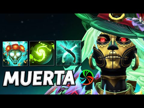 Видео: MUERTA Универсал с Рефрешером / World of Dota
