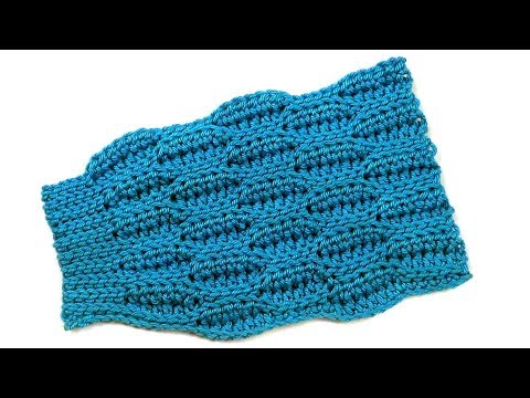 Видео: Узор Рельефные ячейки