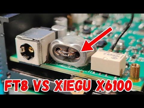 Видео: Xiegu X6100 против нетрадиционных видов модуляции (FT8) - Stuff