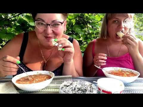 Видео: МУКБАНГ/СУП,КОТОРЫЙ ДОЧКА СВАРИЛА