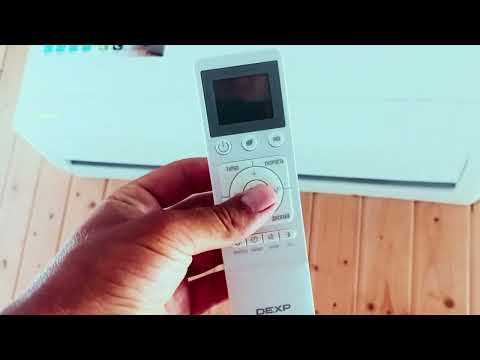 Видео: Демонстрация работы сплит системы DEXP AC CD12INV