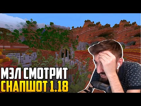 Видео: МЭЛ СМОТРИТ НОВЫЙ СНАПШОТ (21w37a)