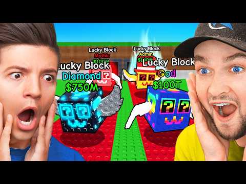 Видео: Потратить 795 231 498 долларов на LUCKY BLOCKS в игре Steal a Brainrot