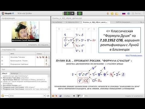 Видео: Толкование баллов в Формуле Души. Баллы как интертипные отношения планет