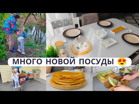 Видео: 😍 НОВАЯ ПОСУДА😍  Стыдно за таких продавцов 🤦‍♀️ Делаю голубцы/ Сходили в гости/ Кормим уточку 🦆