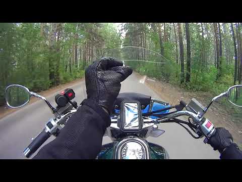 Видео: Suzuki Intruder VL1500LC часть 2, Катаемся!