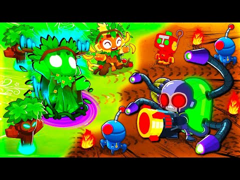 Видео: Природа против башен машин в BTD 6!