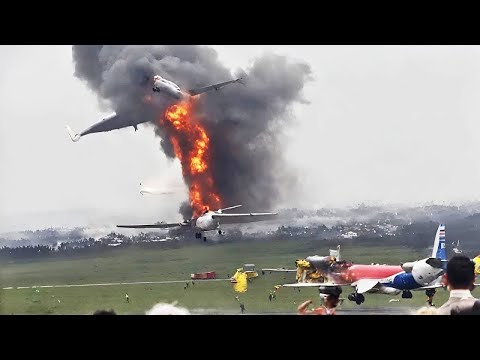 Видео: Экстремально опасные моменты в авиации, снятые на камеру! #12
