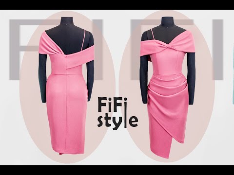 Видео: FiFi Style : Создайте витиеватое платье до плеч