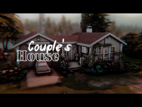 Видео: Дом молодожён🏡 | Couple's house | The Sims 4: Speed Build