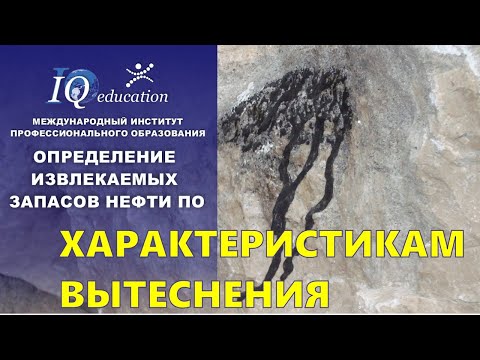 Видео: Оценка запасов нефти  по характеристикам вытеснения. Пример использования.