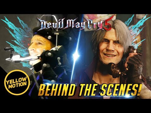 Видео: DEVIL MAY CRY 5 | Сравнение захвата движений с Данте и Рубеном Лэнгдоном — живое выступление за к...