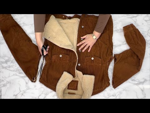 Видео: [DIY] Из модного золотого джемпера я сшила три великолепных изделия.