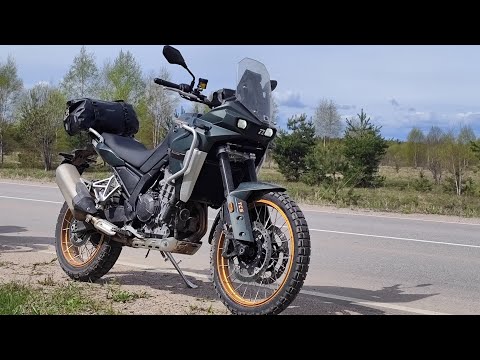 Видео: Kove 800X - первые впечатления. Путешествие на мотоциклах по Тверской области